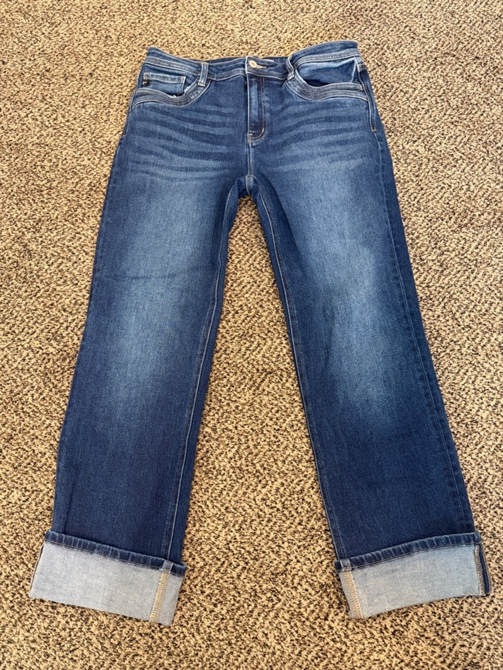 Kancan ankle straight  Mid-Rise jeans